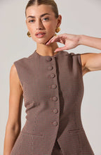Load image into Gallery viewer, Gisselle High Neck Cutaway Vest
