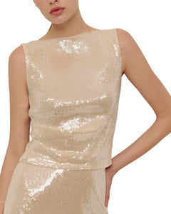 Reed Sequin Top