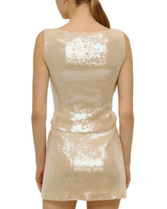 Reed Sequin Top