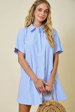 Load image into Gallery viewer, Striped A Line Swing Dress
