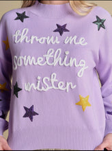Load image into Gallery viewer, Throw Me Something Mockneck Sweater
