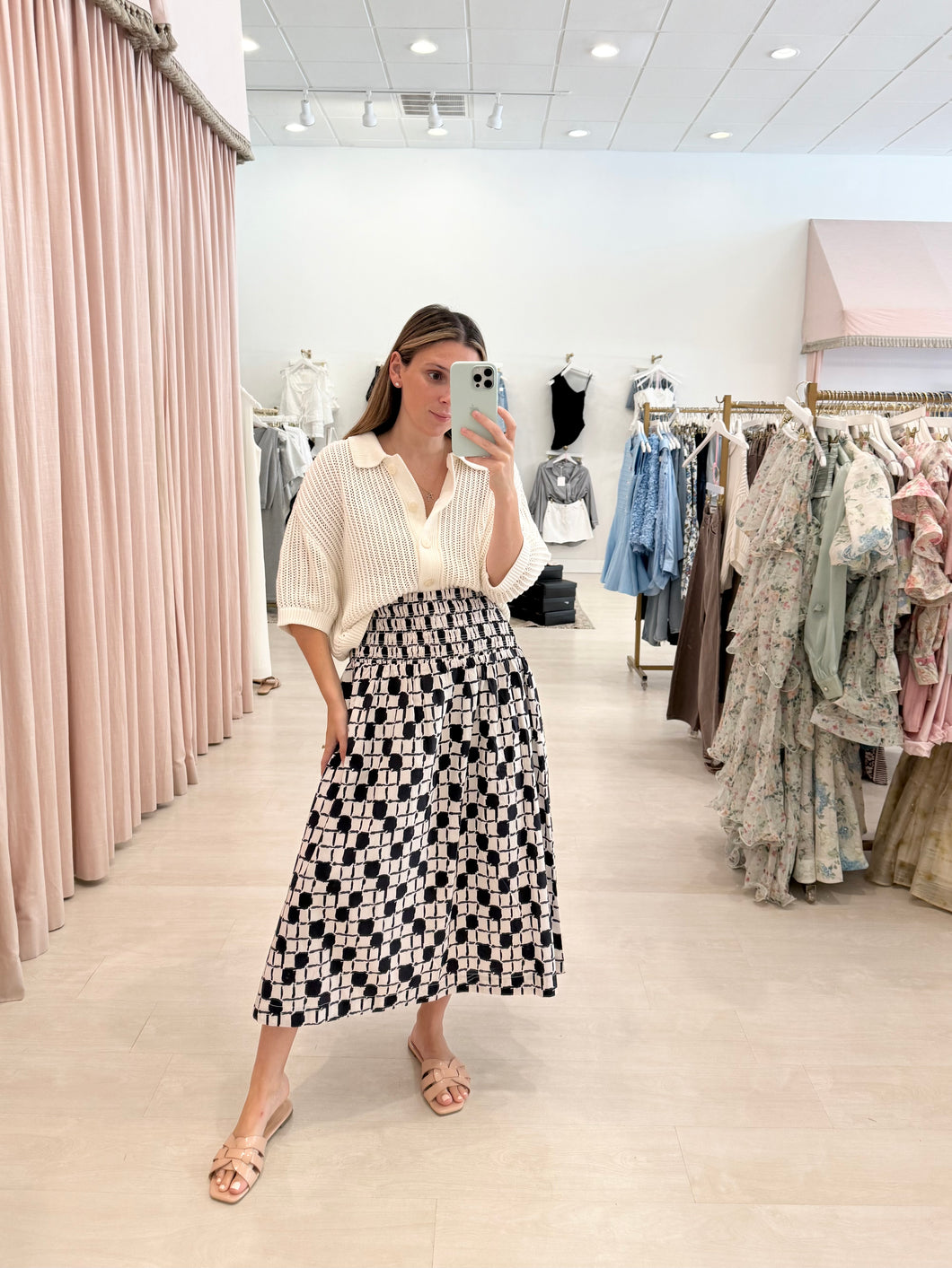 Melanie Midi Skirt