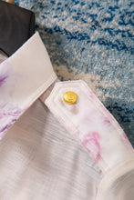 Load image into Gallery viewer, Floral Belted Long Sleeve Shirt Dress
