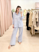 Load image into Gallery viewer, Stripe Gauze Long Pants
