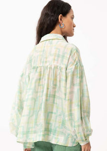 Charlotte Metro Lines Blouse