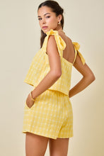 Load image into Gallery viewer, Squared Neck Textured Short Set
