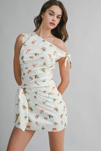 Load image into Gallery viewer, Poplin One Shoulder Mini Dress
