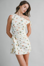 Load image into Gallery viewer, Poplin One Shoulder Mini Dress
