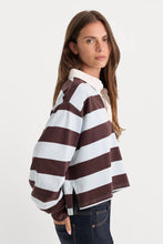 Load image into Gallery viewer, Cropped Rugby Polo
