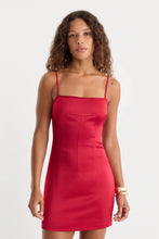 Load image into Gallery viewer, Fluid Satin Mini Dress
