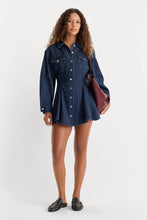 Load image into Gallery viewer, Weightless Fit and Flare Denim Dress
