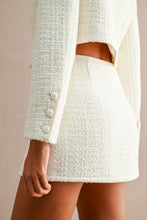 Load image into Gallery viewer, Tweed Crop Jacket and Mini Skort Set
