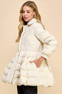 Puffer Mini Dress Jacket