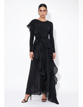 Load image into Gallery viewer, Asymmetrical Ruffle Maxi Dress
