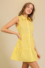 Load image into Gallery viewer, Gingham Collared Button Down Mini
