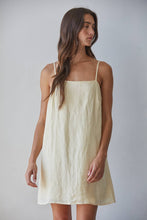 Load image into Gallery viewer, Woven Linen Mini Dress
