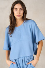 Load image into Gallery viewer, Boxy Half Sleeve Top Set with Short
