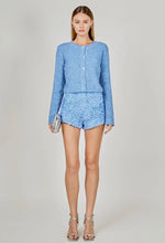 Load image into Gallery viewer, Blue Button Cardigan
