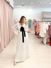 Load image into Gallery viewer, Polka Dot V Neck Maxi
