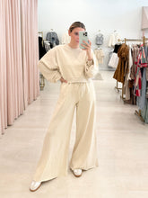 Load image into Gallery viewer, Matching Rib Sweatshirt and Pant Set
