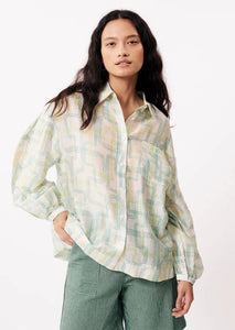 Charlotte Metro Lines Blouse