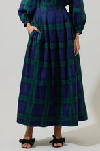 Load image into Gallery viewer, Harrisville Plaid A-Line Maxi Skirt
