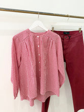 Load image into Gallery viewer, Gingham Long Sleeve Button Up
