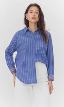 Load image into Gallery viewer, Hattie Oversized Poplin Shirt
