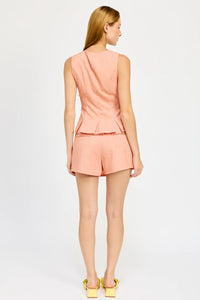 Envelope Hem Shorts