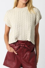 Load image into Gallery viewer, Cable Knit Sweater Top
