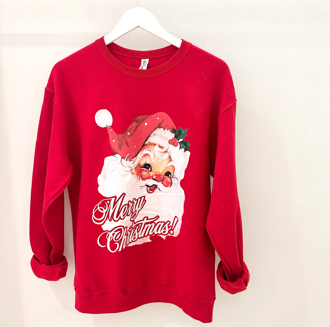 Vintage Santa Sweatshirt