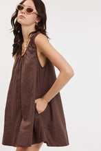 Load image into Gallery viewer, Round Neck Swing Mini Dress
