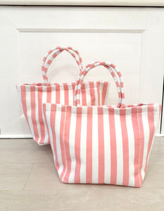 Striped Terry Tote Bag – Mackenzie & Me