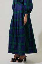 Load image into Gallery viewer, Harrisville Plaid A-Line Maxi Skirt
