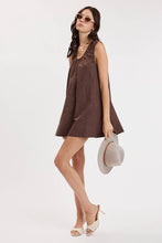 Load image into Gallery viewer, Round Neck Swing Mini Dress

