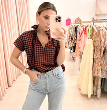 Load image into Gallery viewer, Vicki Plaid Top
