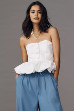 Load image into Gallery viewer, Tube Top with Bubble Hem
