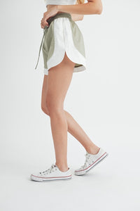 Drawstring Ric Rac Short