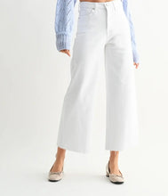 Load image into Gallery viewer, Scissor Cut Wide Leg White
