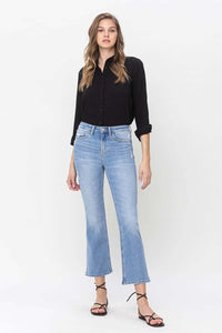 High Rise Crop Flare - Sprightly