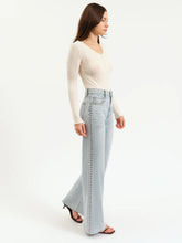 Load image into Gallery viewer, Far Out High Rise Wide Leg LETS DANCE
