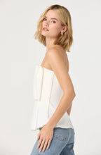 Load image into Gallery viewer, Clemira Pleated Strapless Top
