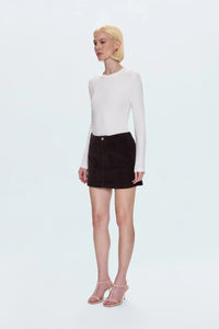 Uma High Rise Mini Skirt