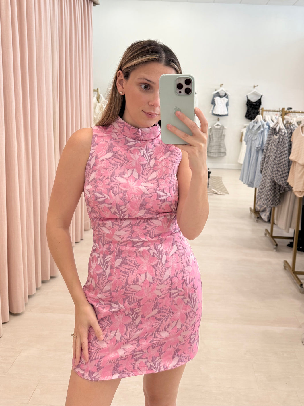 Nadeen Shift Mini Dress