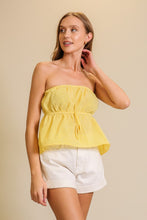 Load image into Gallery viewer, Gingham Tube Top
