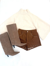Load image into Gallery viewer, Wide Sleeve Turtleneck Sweater
