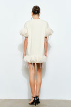 Load image into Gallery viewer, Ruffle Appliques Mini Dres
