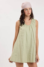 Load image into Gallery viewer, Round Neck Swing Mini Dress
