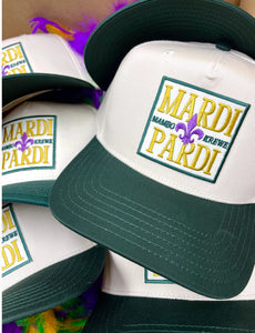 Mardi Pardi Vintage Trucker Hat