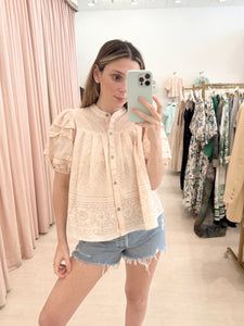 Adela Puff Blouse